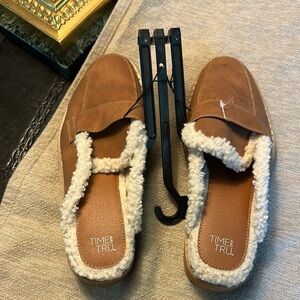 Time and Tru Men's Brown Slip-On Shoes